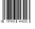 Barcode Image for UPC code 0197803443223