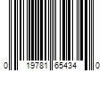 Barcode Image for UPC code 019781654340