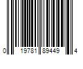 Barcode Image for UPC code 019781894494