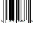 Barcode Image for UPC code 019781897860