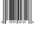 Barcode Image for UPC code 019781927208