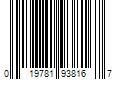 Barcode Image for UPC code 019781938167