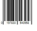 Barcode Image for UPC code 0197830543958