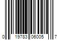 Barcode Image for UPC code 019783060057