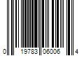 Barcode Image for UPC code 019783060064