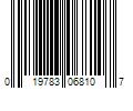 Barcode Image for UPC code 019783068107