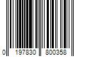 Barcode Image for UPC code 0197830800358