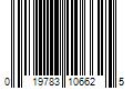 Barcode Image for UPC code 019783106625