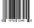 Barcode Image for UPC code 019783123455