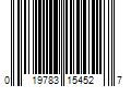 Barcode Image for UPC code 019783154527