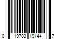 Barcode Image for UPC code 019783191447