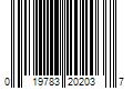 Barcode Image for UPC code 019783202037