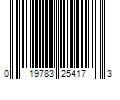 Barcode Image for UPC code 019783254173