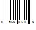 Barcode Image for UPC code 019783336008