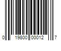 Barcode Image for UPC code 019800000127