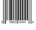 Barcode Image for UPC code 019800000448