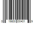 Barcode Image for UPC code 019800004019