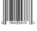 Barcode Image for UPC code 019800943783