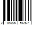 Barcode Image for UPC code 0198095550637