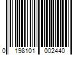 Barcode Image for UPC code 0198101002440