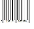 Barcode Image for UPC code 0198101020338