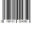 Barcode Image for UPC code 0198101024350