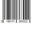 Barcode Image for UPC code 0198101363022