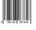 Barcode Image for UPC code 0198108067848