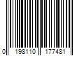 Barcode Image for UPC code 0198110177481