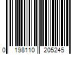 Barcode Image for UPC code 0198110205245