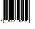 Barcode Image for UPC code 0198110287357