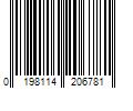 Barcode Image for UPC code 0198114206781