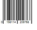 Barcode Image for UPC code 0198114209768