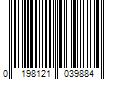 Barcode Image for UPC code 0198121039884