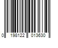 Barcode Image for UPC code 0198122013630