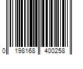 Barcode Image for UPC code 0198168400258