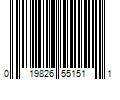 Barcode Image for UPC code 019826551511