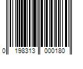 Barcode Image for UPC code 0198313000180