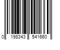 Barcode Image for UPC code 0198343541660