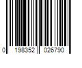 Barcode Image for UPC code 0198352026790