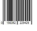 Barcode Image for UPC code 0198352229429