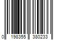 Barcode Image for UPC code 0198355380233