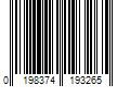 Barcode Image for UPC code 0198374193265