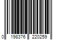 Barcode Image for UPC code 0198376220259