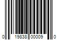 Barcode Image for UPC code 019838000090