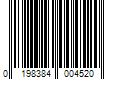 Barcode Image for UPC code 0198384004520