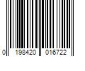 Barcode Image for UPC code 0198420016722