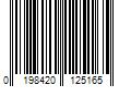 Barcode Image for UPC code 0198420125165