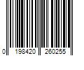 Barcode Image for UPC code 0198420260255