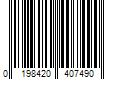 Barcode Image for UPC code 0198420407490